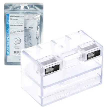 Blokada modułu sieciowego 8P RJ45 Ethernet ITOT Smartkeeper CSK-NM10P8
