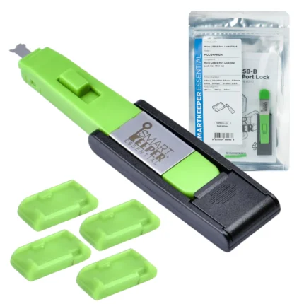 Blokada portu Micro USB-B fizyczna 4szt. z kluczem Smartkeeper MUL04PKGN