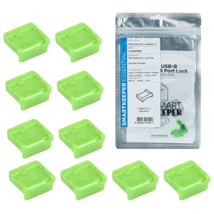 Blokada portu Mini USB-B fizyczna 10szt. bez klucza Smartkeeper UL04P1GN
