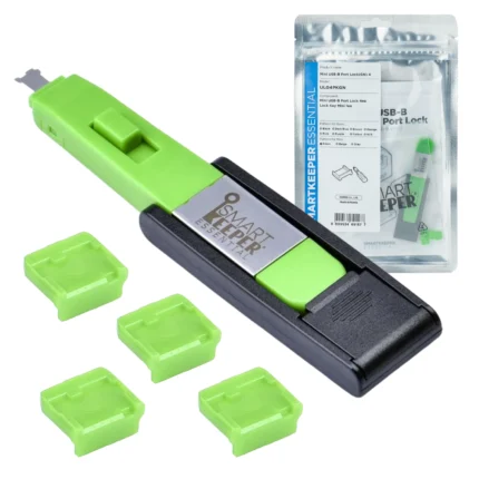 Blokada portu Mini USB-B fizyczna 4szt. z kluczem Smartkeeper UL04PKGN