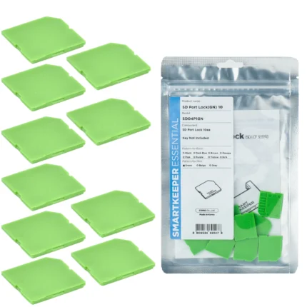 Blokada portu SD fizyczna 10szt. bez klucza Smartkeeper SD04P1GN